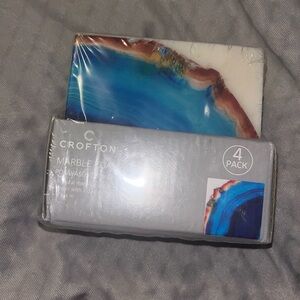 NWT Crofton 4 count Marble Coasters